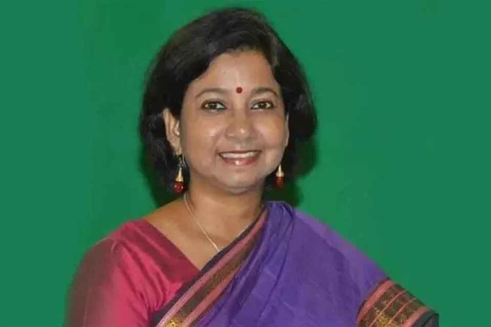 தேர்தலில் இருந்து விலகிய காங்கிரஸ் வேட்பாளர் சுசிதா மொகந்தி. 