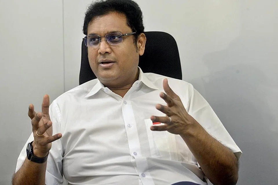தமிழக தொழில் முதலீட்டு ஊக்​கு​விப்பு மற்​றும் வர்த்​தகத் துறை அமைச்​சர் டிஆர்​பி.​ராஜா