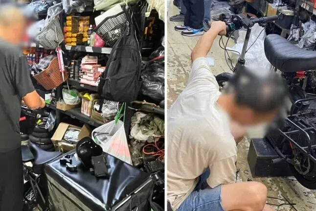 ஈசூனில் தனிநபர் நடமாட்டச் சாதனங்களை சட்டவிரோதமாக மாற்றியமைத்ததாக நம்பப்படும் வர்த்தகர்