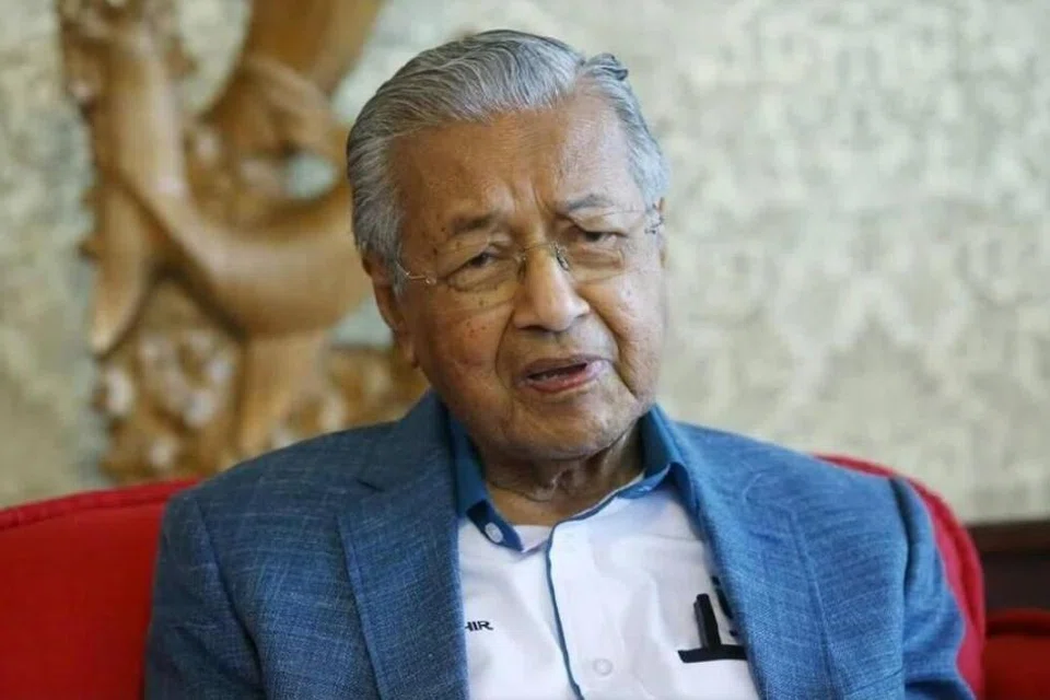 மலேசியாவின் முன்னாள் பிரதமர் மகாதீர் முகமது.