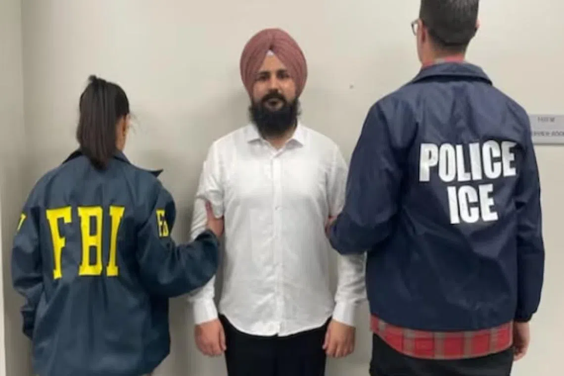 பஞ்சாப் பயங்கரவாதி அமெரிக்காவில் கைது