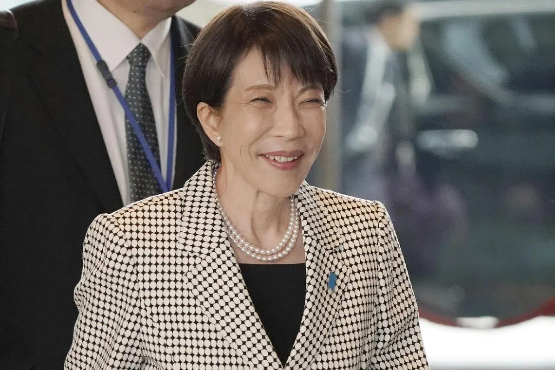 ஜப்பானியக் கீழவை பிரதமர் தக்காய்ச்சியை மறுநியமனம் செய்தது