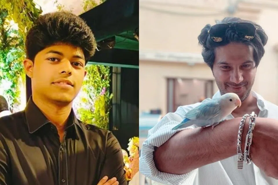 ஜேசன் சஞ்சய், துல்கர் சல்மான்.