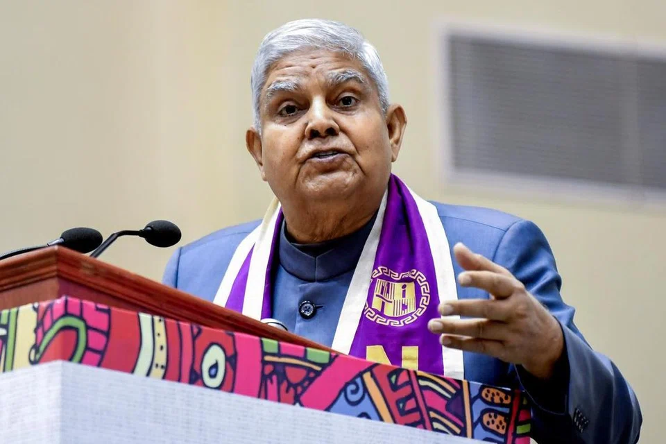 துணை அதிபர் ஜெகதீப் தன்கர்.