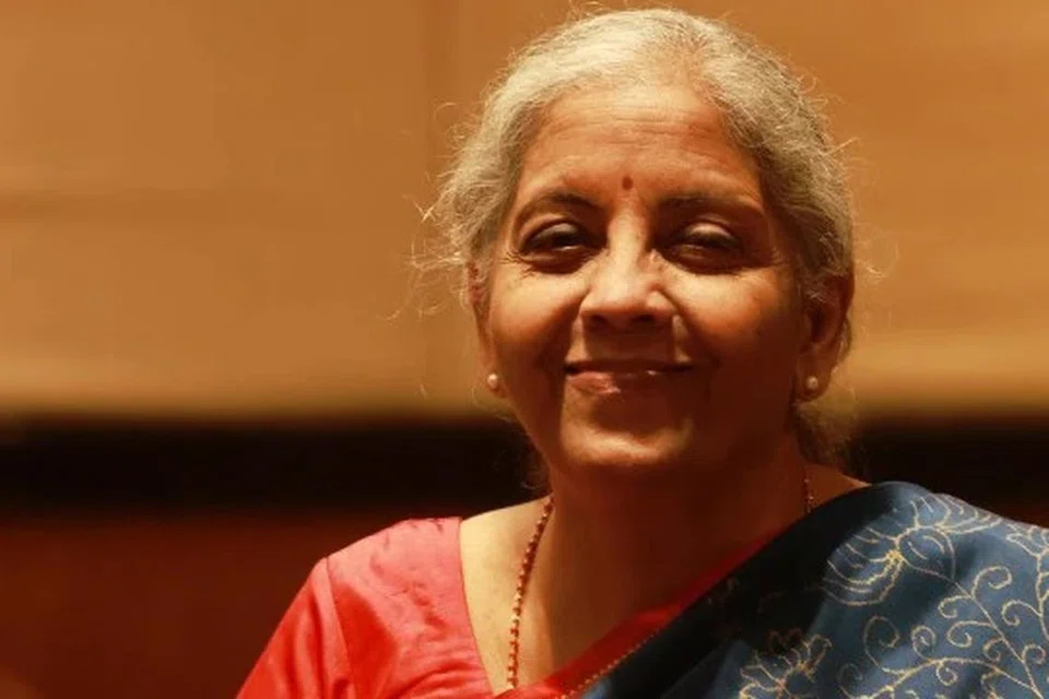 இந்திய நிதி அமைச்சர் நிர்மலா சீதாராமன்.