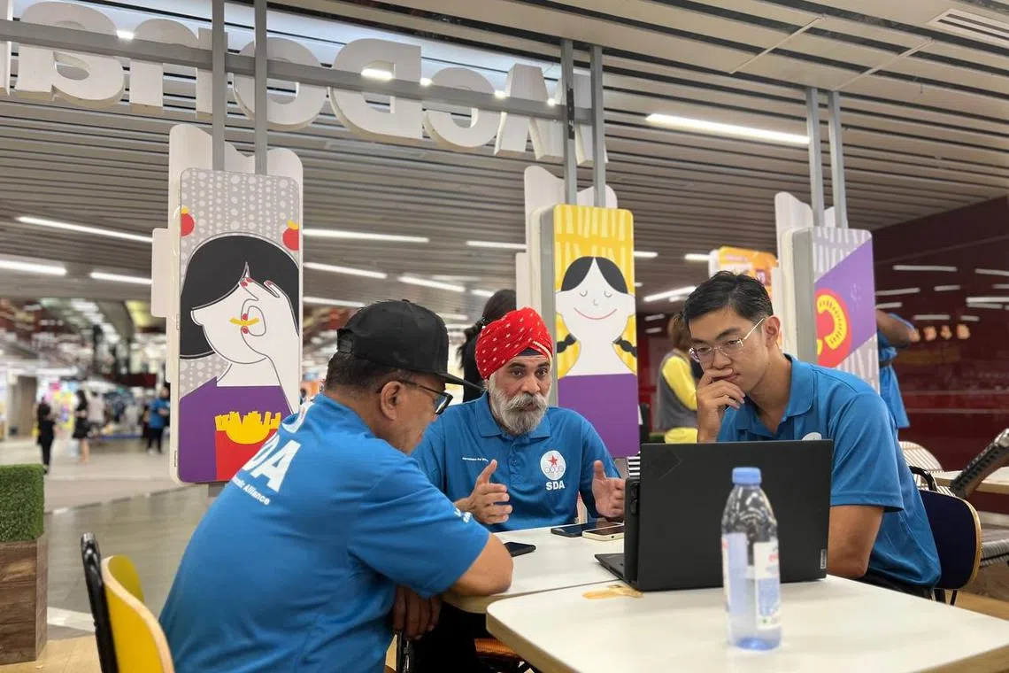 பாசிர் ரிஸில் சிஜ கூட்டணியின் இணையப் பிரசாரம்