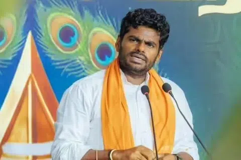 பாஜக முன்னாள் மாநிலத் தலைவர் கே. அண்ணாமலை.