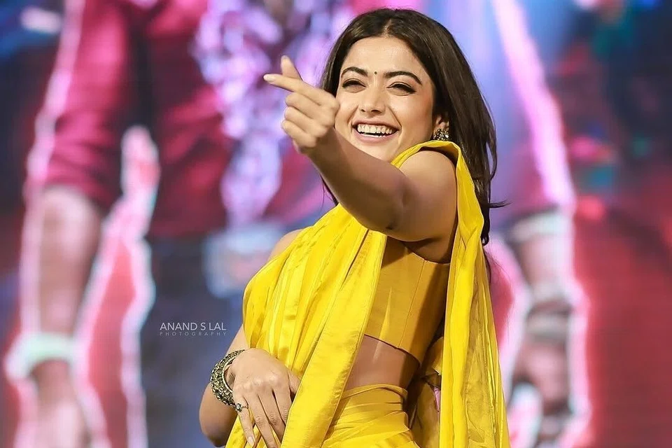 நடிகை ரா‌‌ஷ்மிகா மந்தனா.