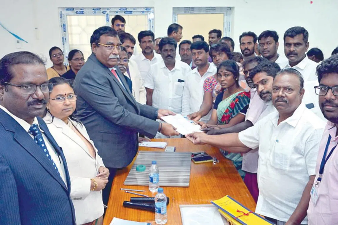 ஒரே நாளில் 82,000 நிலுவை வழக்குகளுக்குத் தீர்வு