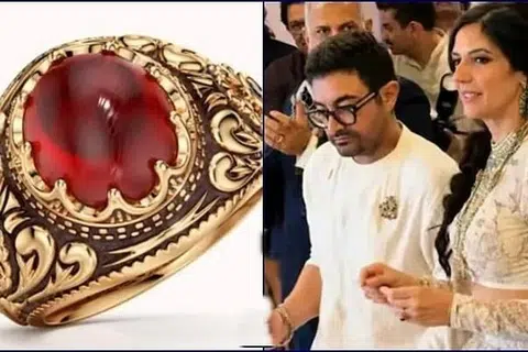 கெளரி ஸ்ப்ராட்டுக்கு அமீர்கான் அளித்த மோதிரம்.
