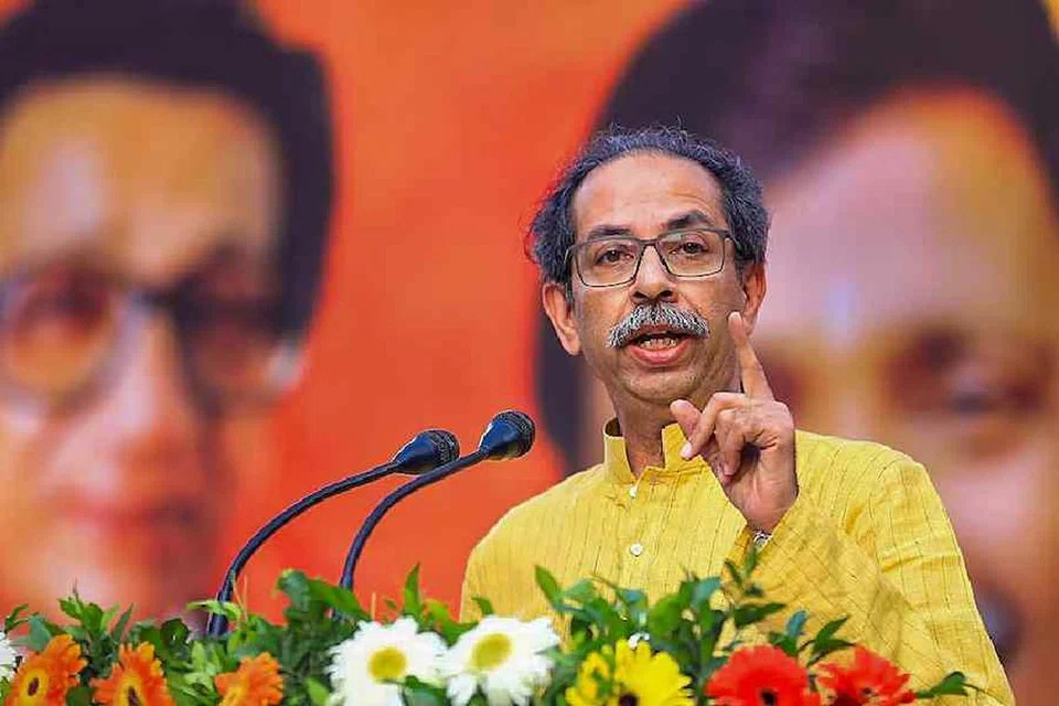 மகாராஷ்டிர மாநில முன்னாள் முதல்வர் உத்தவ் தாக்கரே.