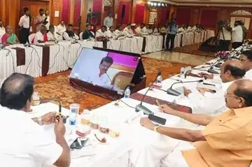 திமுக கூட்டிய அனைத்துக் கட்சிக் கூட்டத்தை தமாகா, அமமுக, நாதக, தவெக உள்ளிட்ட கட்சிகள் புறக்கணித்தன.