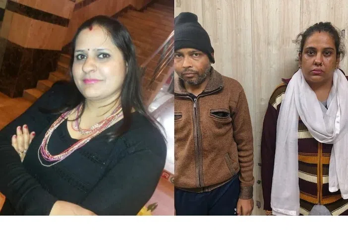 வாடகை கேட்ட வீட்டு உரிமையாளரைக் கொன்று பெட்டியில் அடைத்த தம்பதி கைது