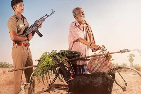 ‘லெனின் பாண்டியன்’ படத்தில் கங்கை அமரன்.