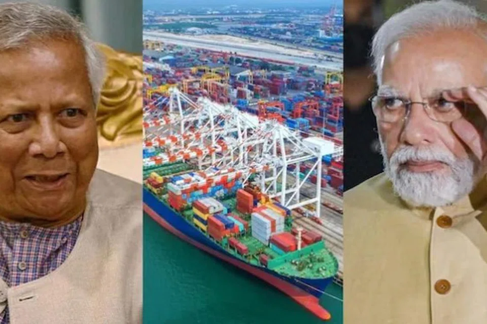 நில எல்லைகள்வழி பங்ளாதேஷிலிருந்து வரும் இறக்குமதிகளுக்கு இந்தியா மே 17ஆம் தேதி தடை விதித்தது.