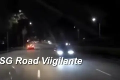 சம்பவம் பதிவான காணொளியில் இடம்பெறும் காட்சி.