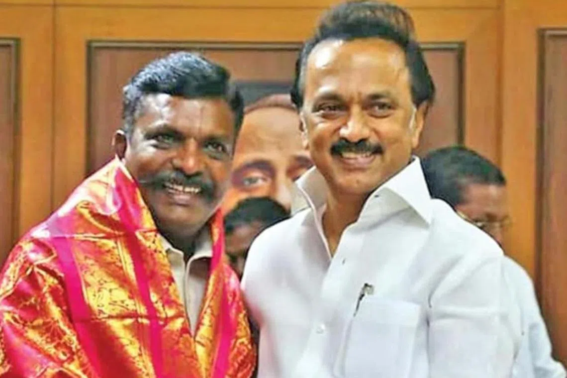 திருமாவளவன் உழைப்புக்குக் கிடைத்த அங்கீகாரம்: முதல்வர் ஸ்டாலின் பாராட்டு
