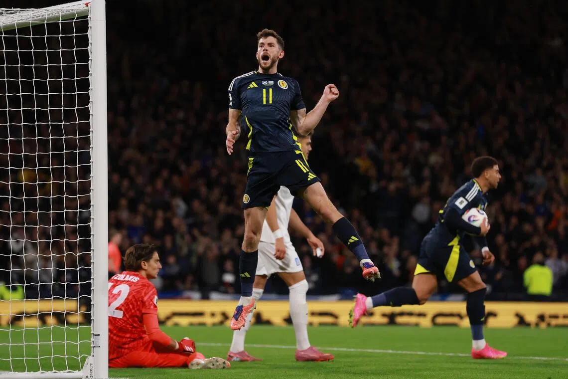 உலகக் கிண்ணப் போட்டியில் ஸ்காட்லாந்து, ஸ்பெயின், பெல்ஜியம், ஆஸ்திரியா