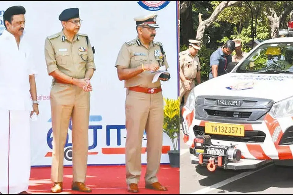 விபத்தின்போது வாகனத்திற்குள் சிக்கிக்கொண்டோரை மீட்பதற்கான ‘வீரா’ எனும் அவசரகால மீட்பு வாகனம் தமிழகத்தில் அறிமுகமானது.