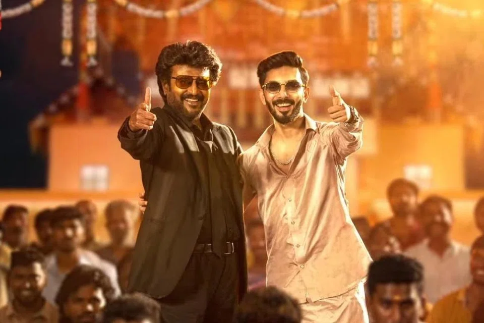 ‘வேட்டையன்’ படத்தில் ரஜினி, அனிருத்.