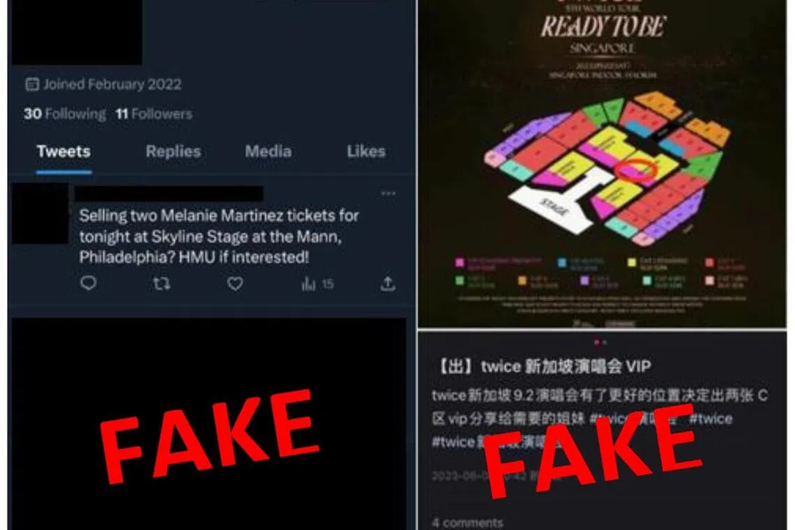 722 கலை நிகழ்ச்சி நுழைவுச்சீட்டு மோசடியில் $615,000 இழப்பு