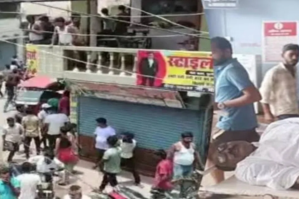 கட்சியினரிடையே கைகலப்பு. காயமடைந்தவர் மருத்துவமனைக்குக் கொண்டு செல்லப்படுகிறார்.