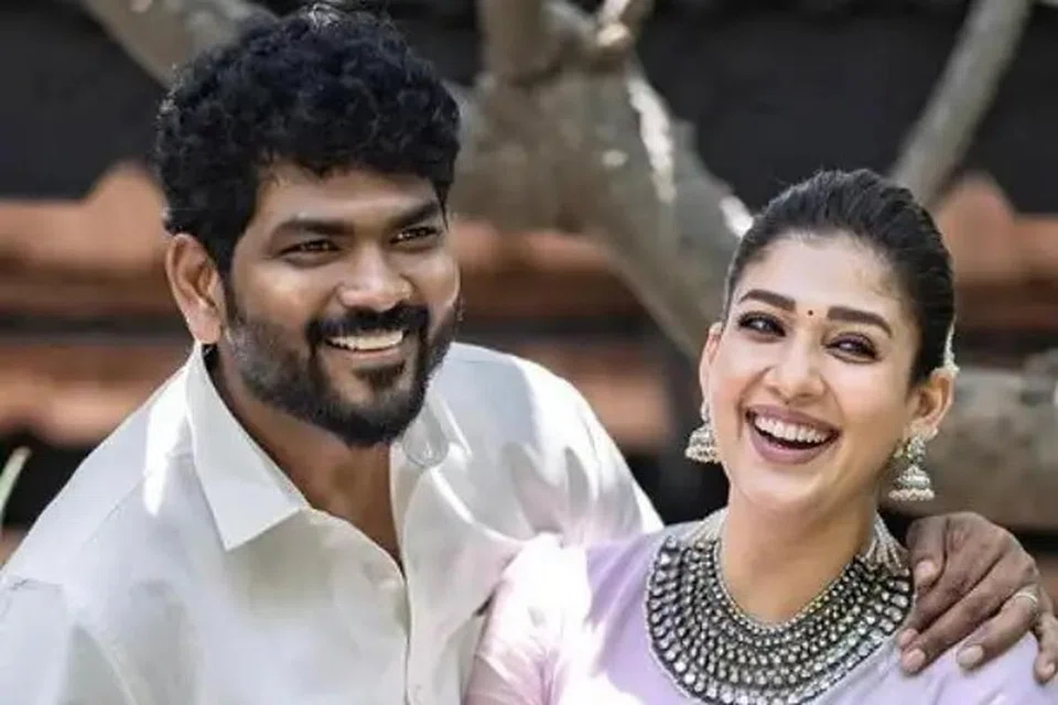 விக்னேஷ் சிவனுடன் நயன்தாரா.