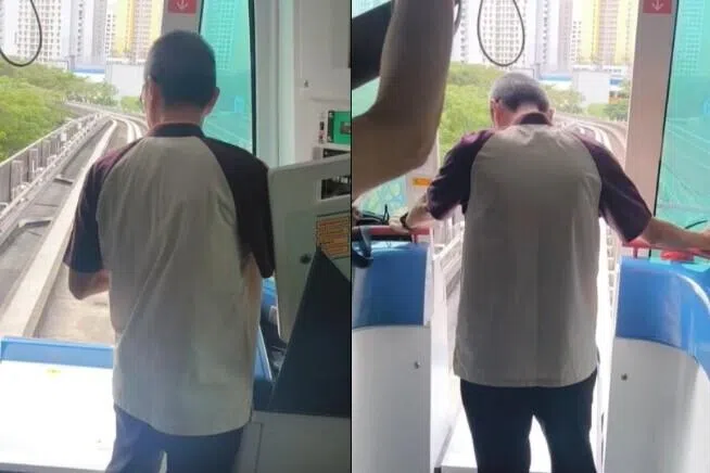 பொங்கோல் எல்ஆர்டி: ரயில் நின்றுவிட்டதால் பயணிகள் வெளியேற்றம்