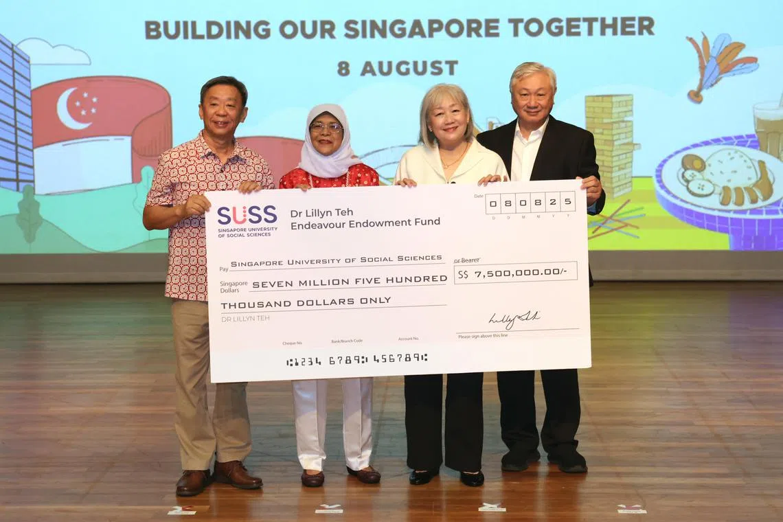 கூடுதல் ‘எஸ்யுஎஸ்எஸ்’ மாணவர்களுக்குக் கல்விக் கட்டணம் இவலசம்