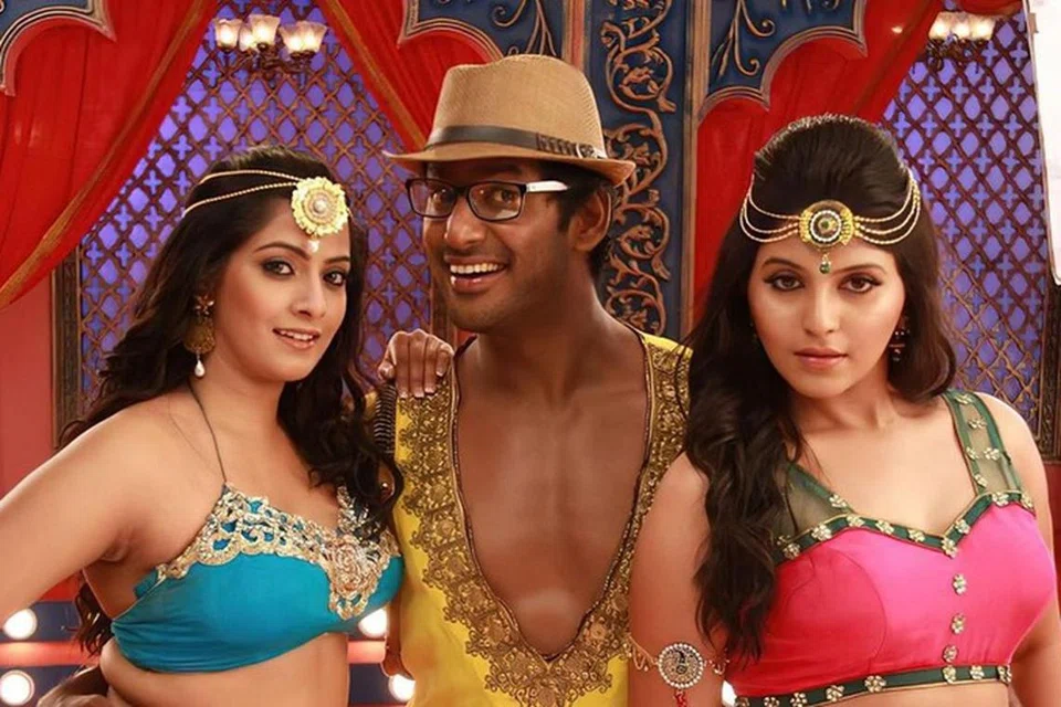 ‘மத கஜ ராஜா’ படத்தில் ஒரு காட்சி.