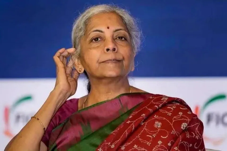 இந்தியாவின் நிதியமைச்சர் நிர்மலா சீதாராமன்.