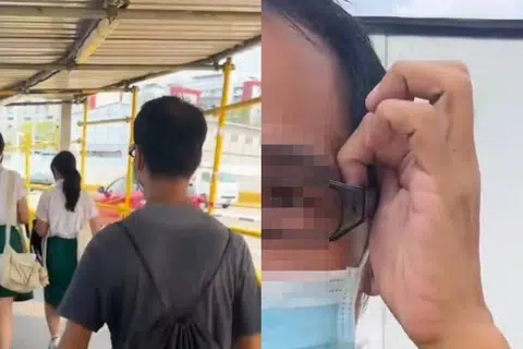 சம்பவம் பதிவான காணொளியில் இடம்பெறும் காட்சிகள்.