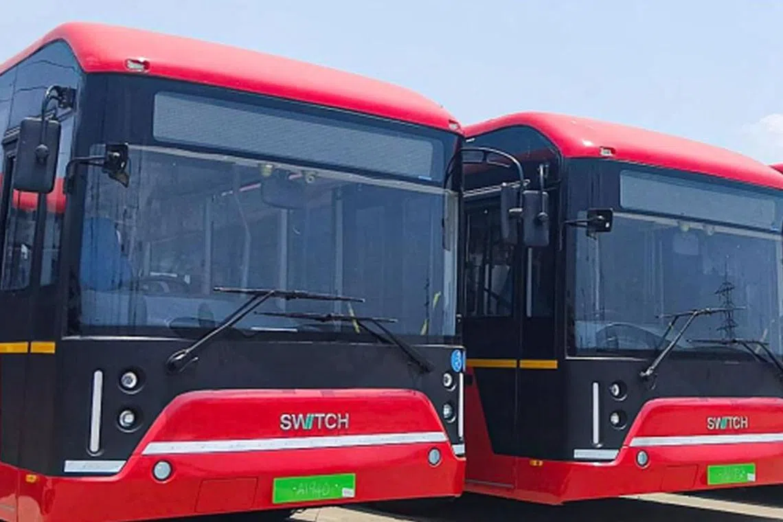 குளிர்சாதன வசதியுடன் கூடிய மின்சாரப் பேருந்துச் சேவை, தமிழ்நாடு ...