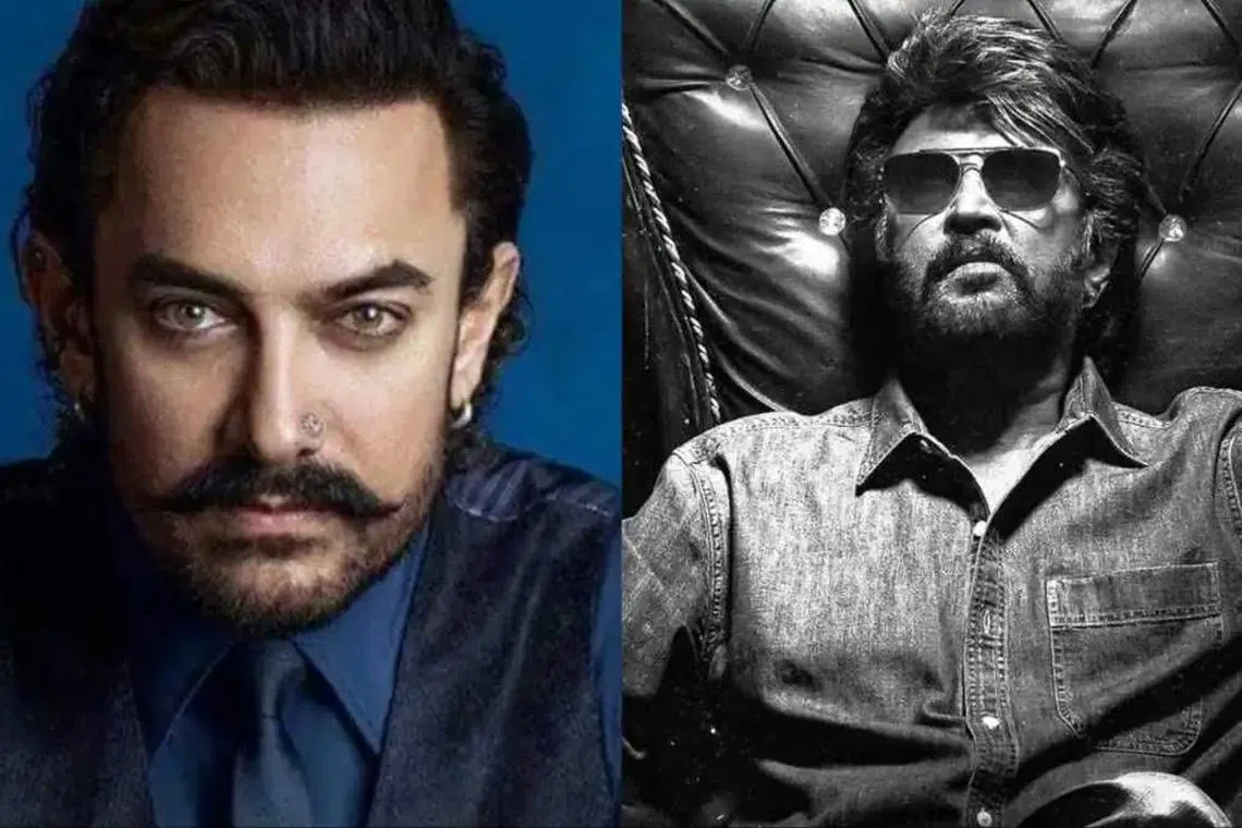 அமீர் கானுடன் ஜெய்ப்பூரில் ரஜினி 