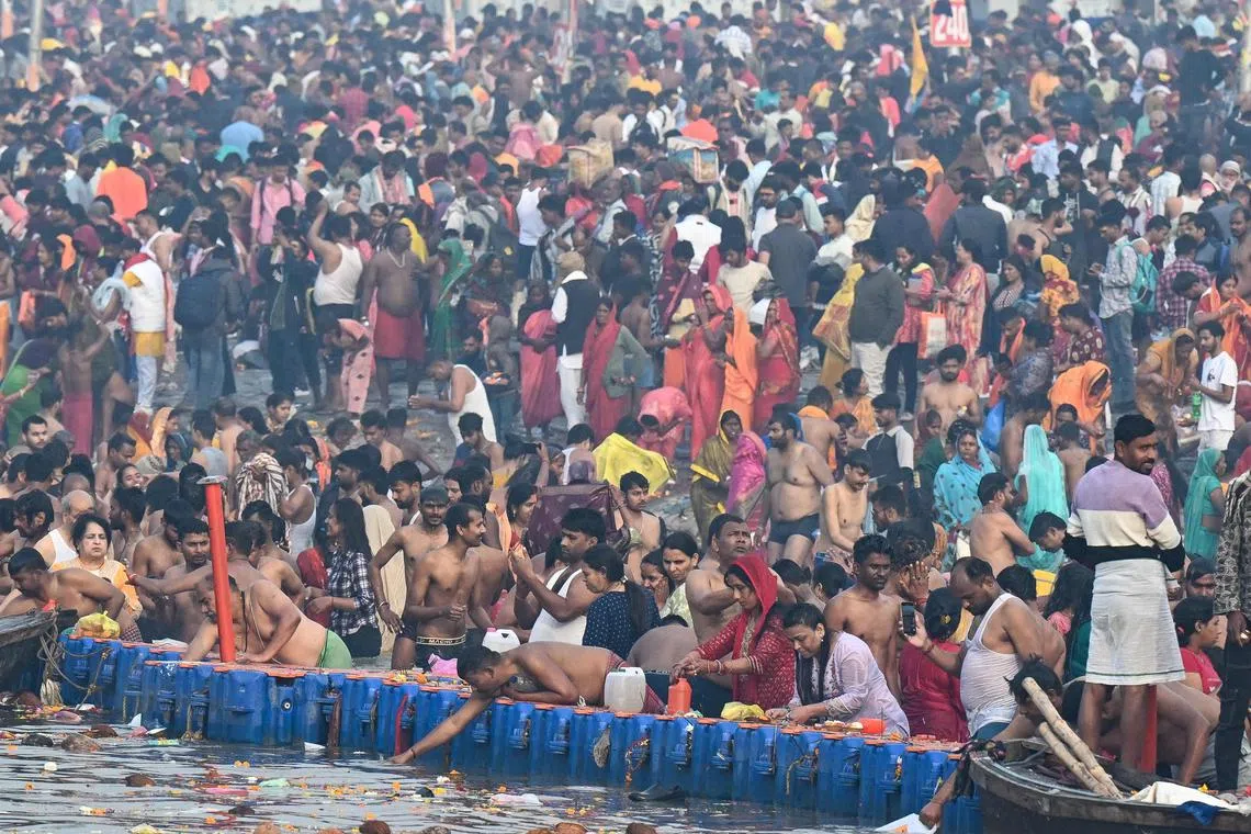 மகா கும்பமேளாவில் 55 லட்சம் வெளிநாட்டினர் கலந்துகொண்டனர்