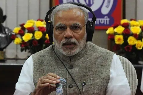 ‘மன் கி பாத்’ வானொலி நிகழ்ச்சியில் பிரதமர் மோடி.