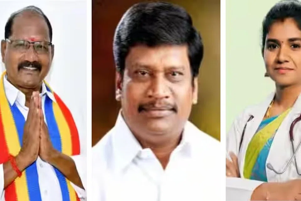 விக்கிரவாண்டி தொகுதி இடைத்தேர்தலில் தி.மு.க. சார்பாக அன்னியூர் சிவா, பா.ம.க. சார்பாக சி.அன்புமணி, நாம் தமிழர் கட்சி சார்பாக டாக்டர் அபிநயா.