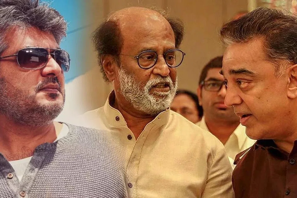 அஜித், ரஜினி, கமல்.