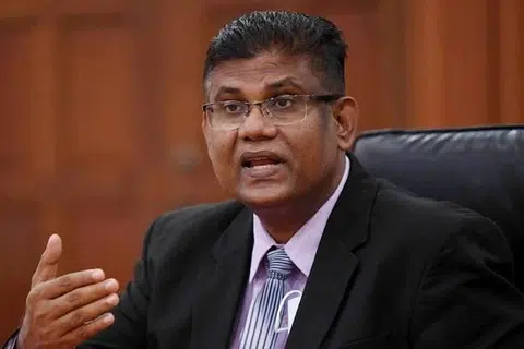 கிள்ளான் நாடாளுமன்ற உறுப்பினர் வீ. கணபதிராவ்.