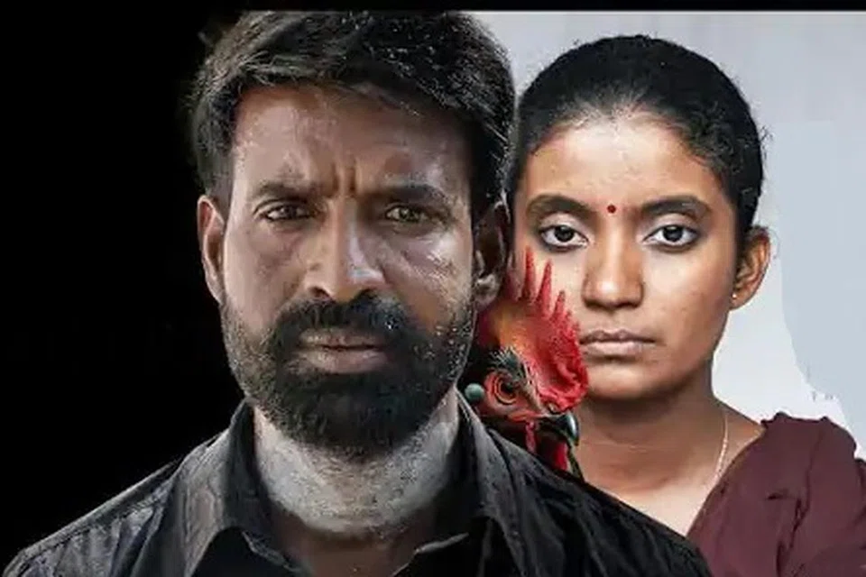 ‘கொட்டுக்காளி’ படத்தில் சூரி, அன்னாபென்.