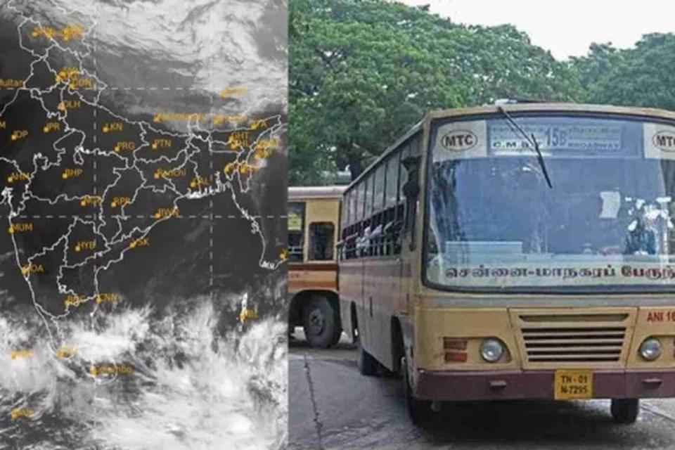 சென்னையில் அரசுப் போக்குவரத்துப் பேருந்துச் சேவைகள் நிறுத்தம்.