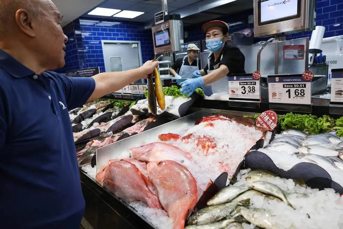 ஃபேர்பிரைசில் சீனப் புத்தாண்டு வரை கடல் உணவு, காய்கறி விலையில் மாற்றமில்லை