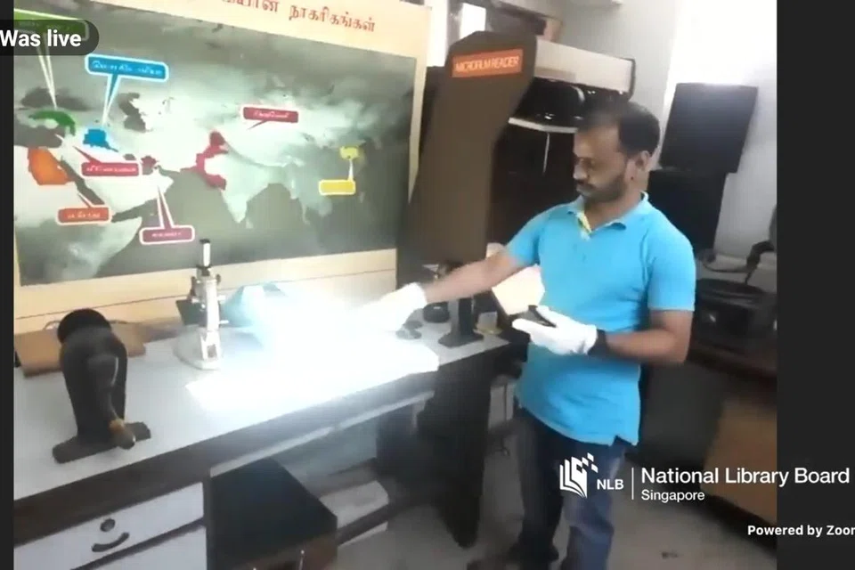 தமிழகத்தில் இயங்கிவரும் ரோஜா முத்தையா ஆராய்ச்சி நூலகத்தின் மெய்நிகர் சுற்றுலா. 