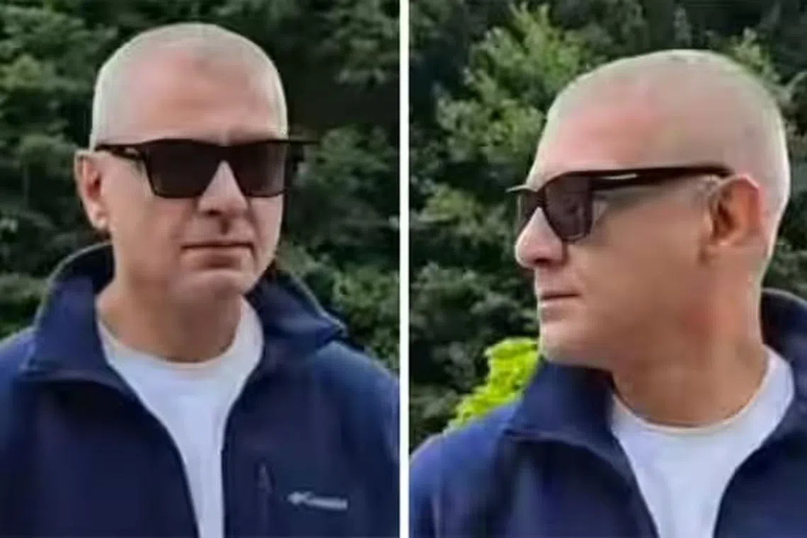 மாறுபட்ட சிகை அலங்காரத்துடன் அஜித்