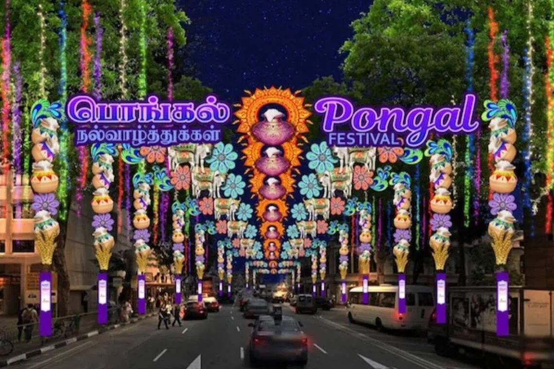 மின்னும் லிட்டில் இந்தியா: பொங்கல் விழா கொண்டாட்டம்!