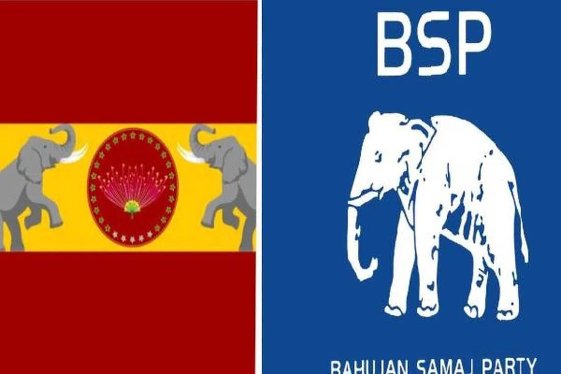 தவெக, பகுஜன் சமாஜ் கட்சி கொடிகளில் எந்தவித ஒற்றுமையும் இல்லை: தவெக விளக்கம்