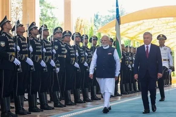 தொலைநோக்குத் திட்டங்களை ஒருங்கிணைத்து முன்னேற இந்தியா, உஸ்பெகிஸ்தான் இணக்கம்