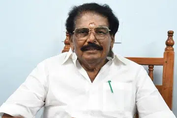 வருவாய்த்துறை அமைச்சர் கேகேஎஸ்எஸ்ஆர் ராமச்சந்திரன்.