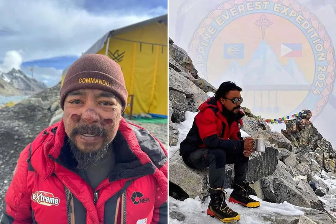 எவரெஸ்ட் மலையேற்றத்தின்போது உயிரிழந்த இந்தியர், பிலிப்பினோ 