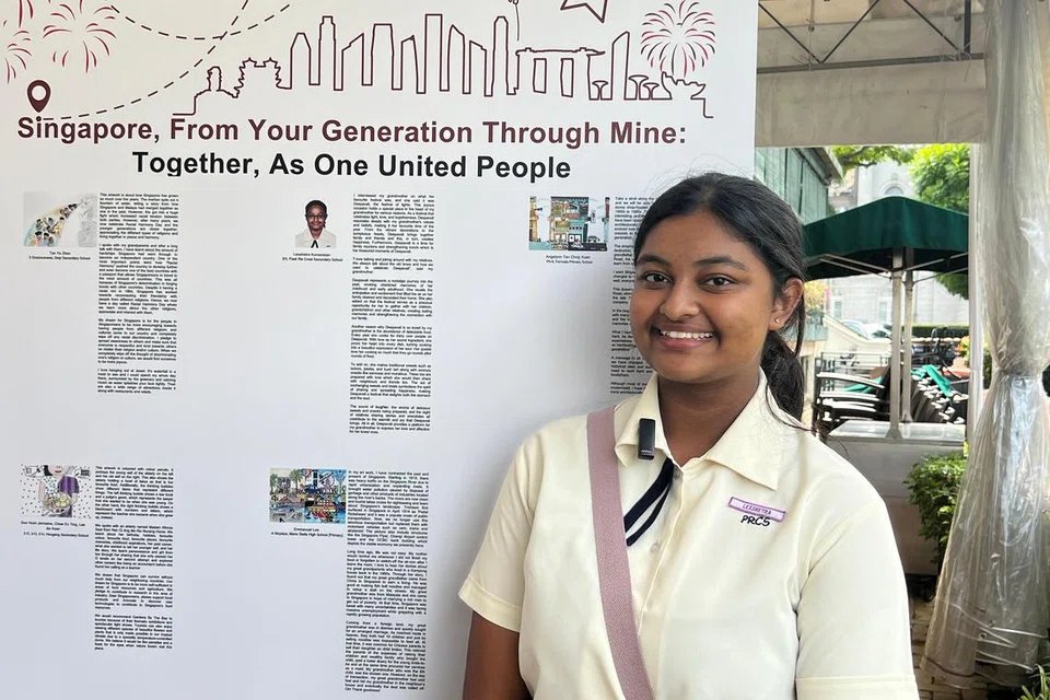 பாசிர் ரிஸ் கிரெஸ்ட் உயர்நிலைப்பள்ளி மாணவியான லேக்‌‌‌ஷத்ரா குமரேசன், 15.